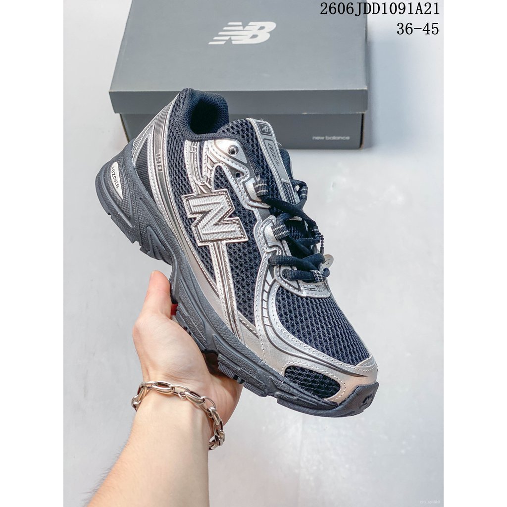 New Balance NB740, sneaker unisex retro, phối màu basic, thời trang streetwear chính hãng