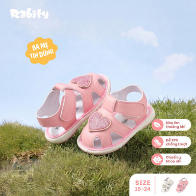   Giày tập đi bé gái Rabity 682.003