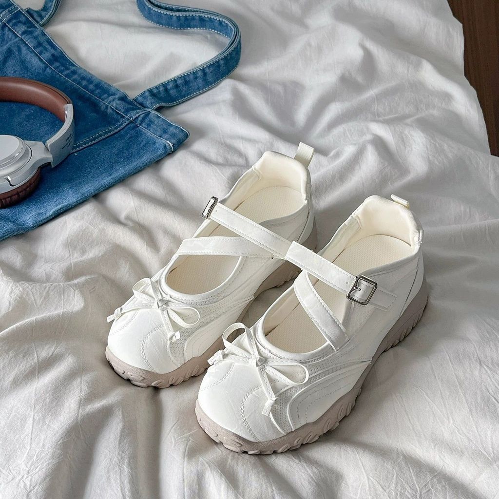 Giày múa ba lê đế dày 7cm dành cho nữ Giày sandal Mary Jane