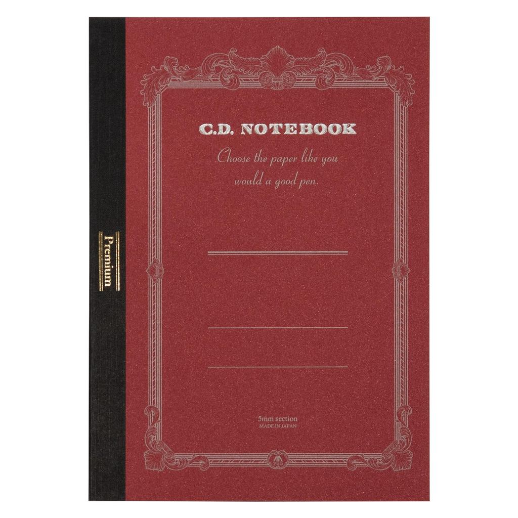 Apica Premium CD Notebook A5  
Grid Lined A5 Notebook  
Apica CDS90S A5 Graph Paper  
A5 Premium Gri