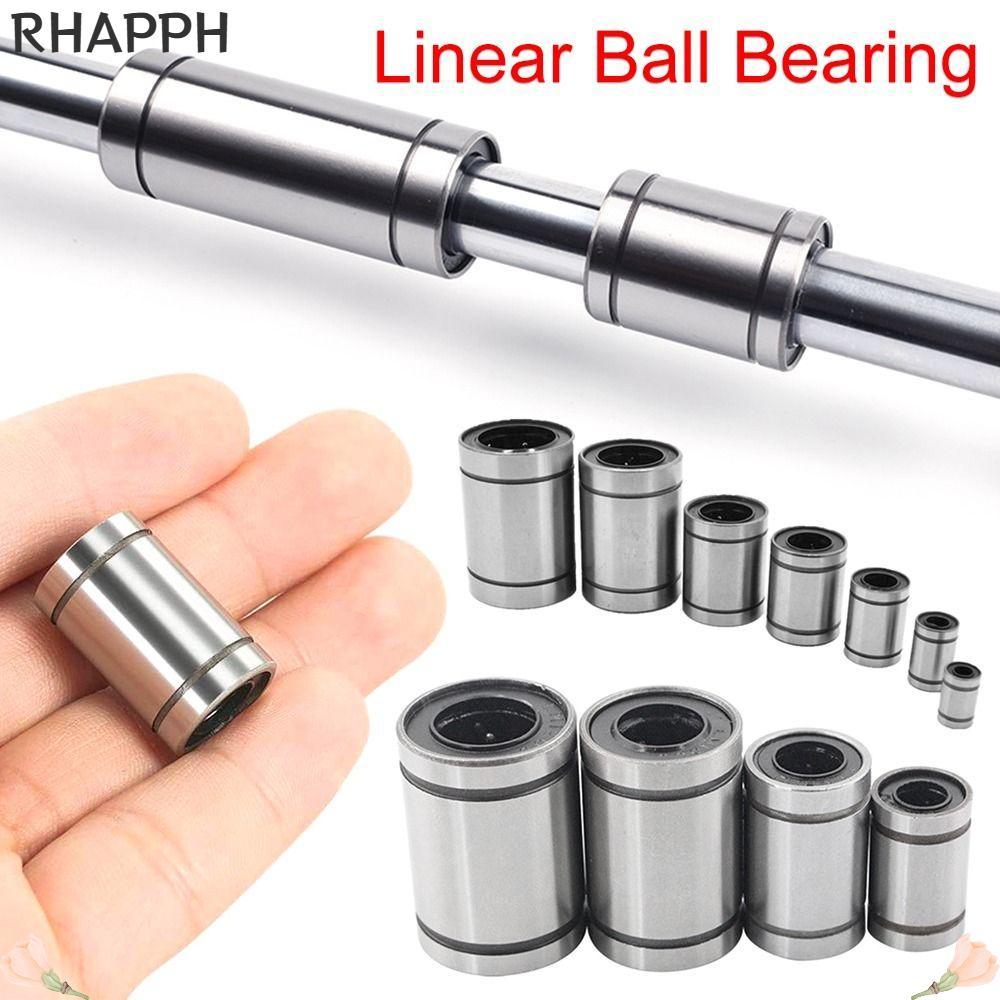 RHAPPH Bushing Thanh thép Trục bền cho máy in LM3UU LM4UU LM5U LM6UU