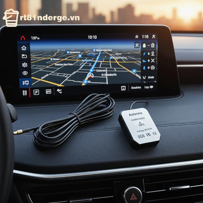 GE GPS Hoạt Động Ăng Ten 28dB Tăng MCX Nam 1575.42 MHz Tiếp Nhận Đáng Tin Cậy Cho Xe Dashcam GPS VN