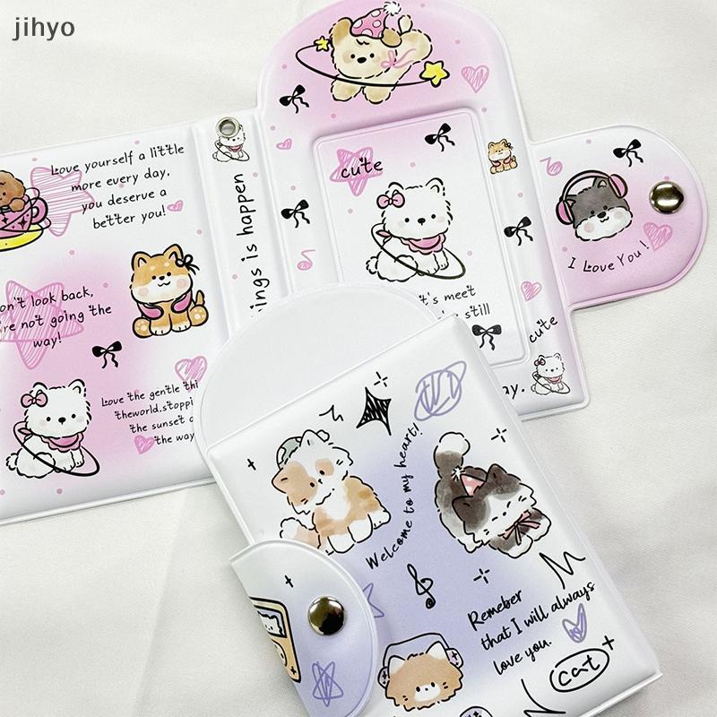 [jihyo] 3 Album Ảnh Dễ Thương 36 Chất Kết Dính Đựng Thẻ Nhà Thơ Cho Photocards.