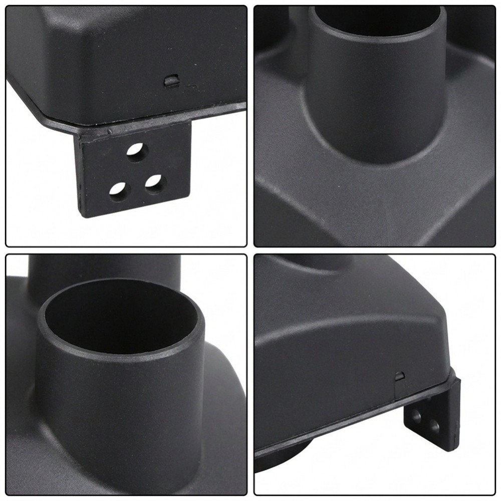 Vent Outlet Air Outlet Vent Cover Bộ phận nội thất màu đen Thương hiệu mới Không có bộ chuyển đổi