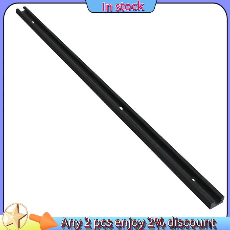 Còn hàng-Miter T-SloT-Track Chế biến gỗ T Track Trượt Nhôm 19x9.5mm T Jig Fixture T-SloT-Track