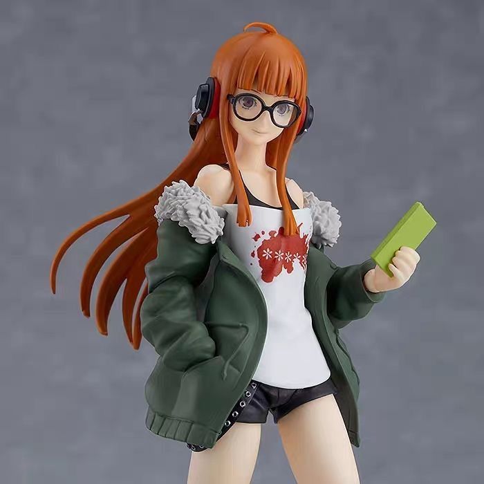 Figma 434 Persona 5 P5 Sakura Futaba Kính Cô Gái Phiên Bản Đặc Biệt Hình Mẫu