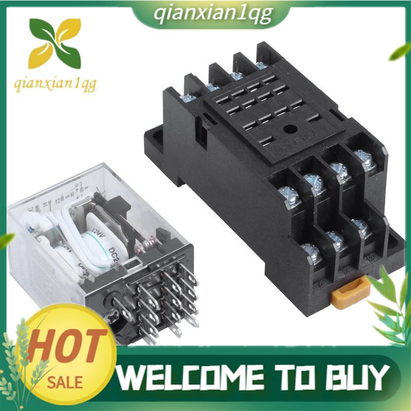 Rơle điện từ đầu cuối DC 24V Volt 4PDT 14 Pin HH54P