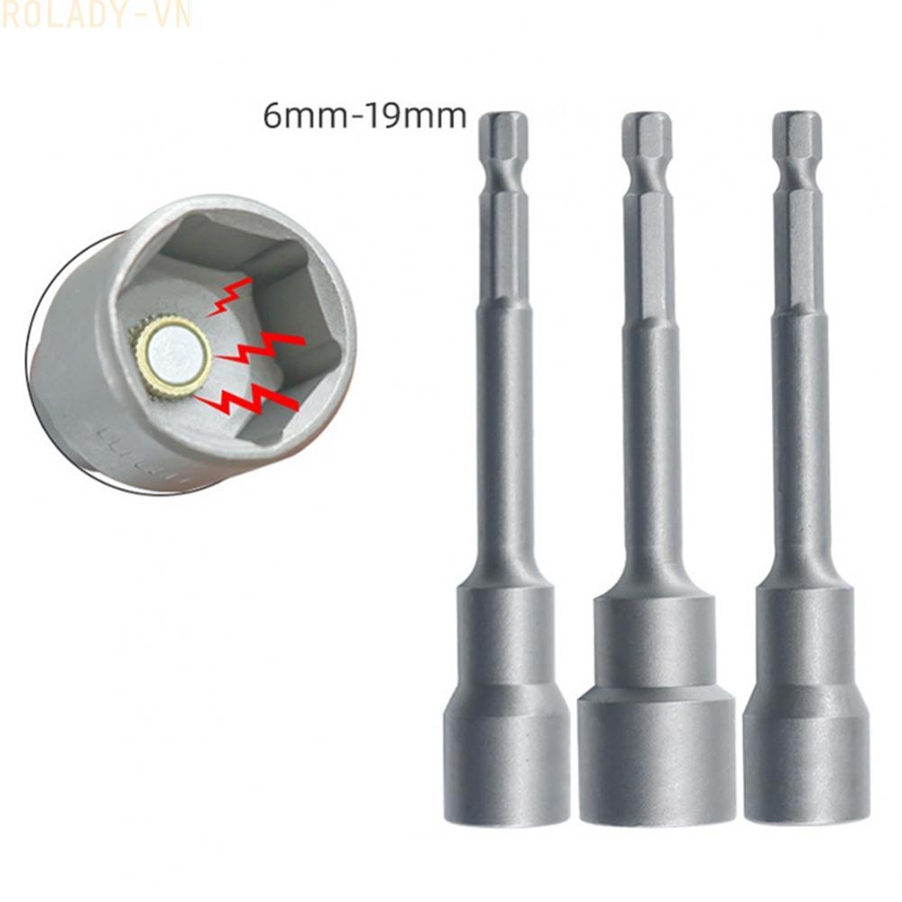 #ROYALLADY#Socket Wrench Adapter For Home DIY Extension Sleeve Hexagon 1pc 6mm-19mm