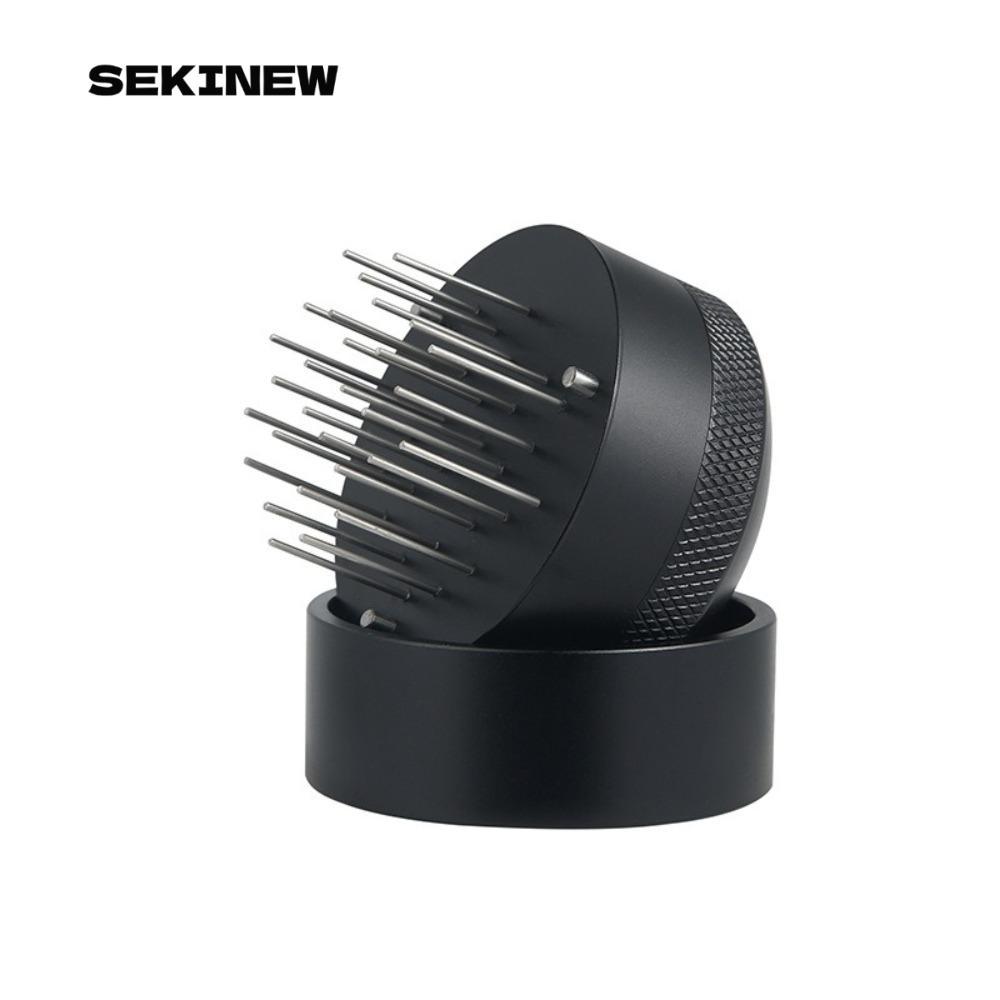 Máy khuấy cà phê SEKINEW, với đế 21 kim Espresso Nhà phân phối kim, Universal 51 / 58mm Portafilter 