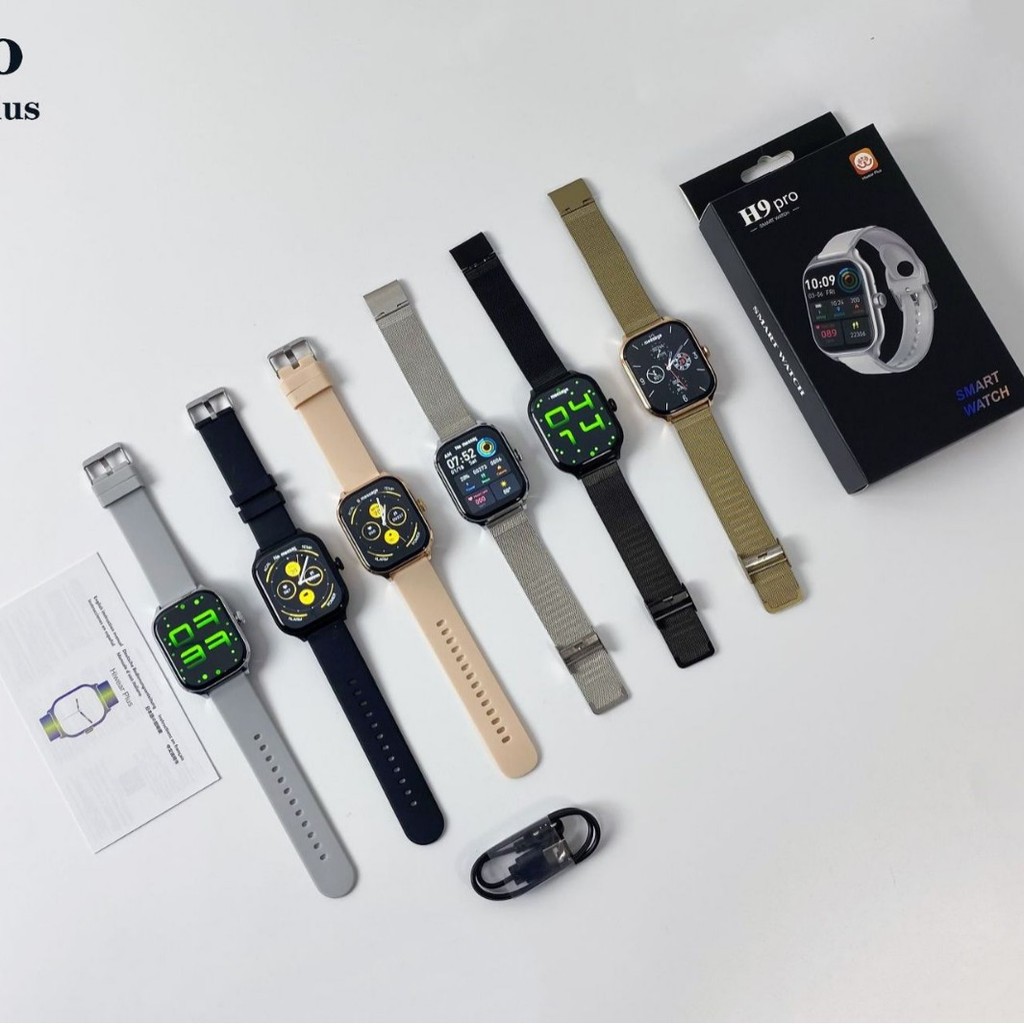 Đồng hồ thông minh xuyên biên giới H9PRO Cuộc gọi Bluetooth Nhịp tim Huyết áp Oxy máu Đa chức năng T