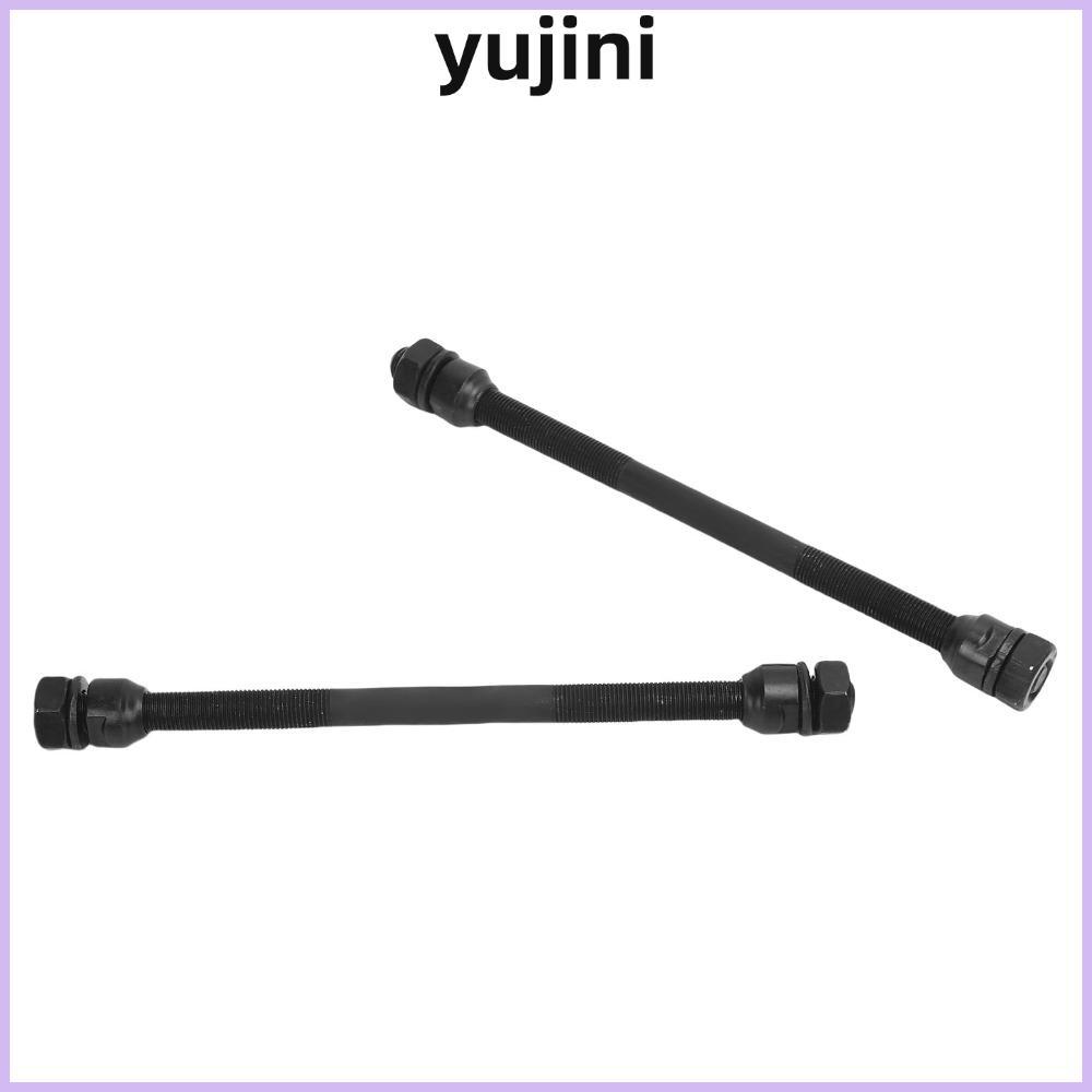 YUJINI 2 Trục Xe Đạp, Trục Trung Tâm Xe Đạp Thép 190mm, Đường Kính Bền 10mm Chiều Dài 190mm Trục Xe 