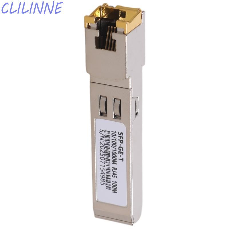 CLI RJ45 SFP Mô-đun đồng RJ45 Cổng thu phát 10 100 1000M RJ45
