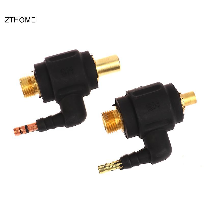ZTHOME Chất Lượng Cao M16 Tig Torch Hàn Gas Adapter Đai Ốc Khớp Nối DKJ10-25 DKJ35-50 Tig Hàn Adapte