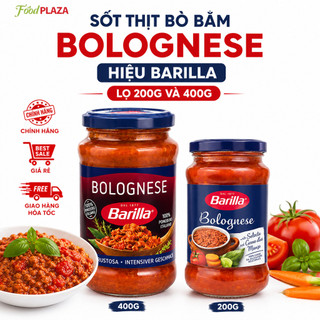 Sốt Thịt Bò Băm Bolognese Barilla - chuẩn hương vị mỳ ý ngon như nhà hàng