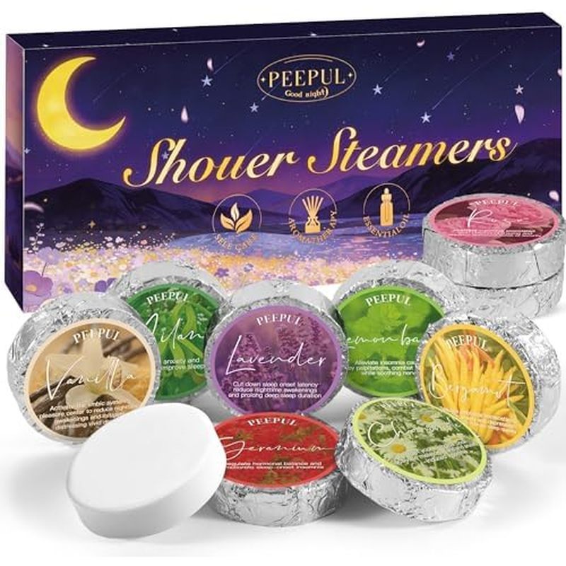 Shower Steamers Aromatherapy Birthday Gifts for Women - 10 Pack,Gifts for Wife Mothers Daughter Sist