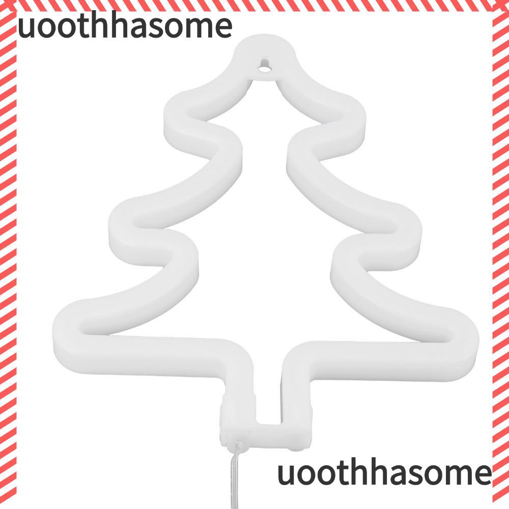 Đèn neon UOOTHASHASOME, Đèn LED neon cây thông Noel USB hoặc chạy bằng pin, Đèn LED neon 5V hiện đại