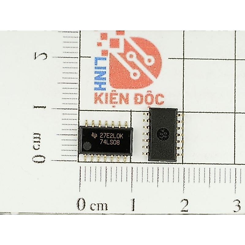 [ combo 5 chiếc ] IC số LS08, SN74LS08D, 74LS08 chân dán SOP-14 5.2mm