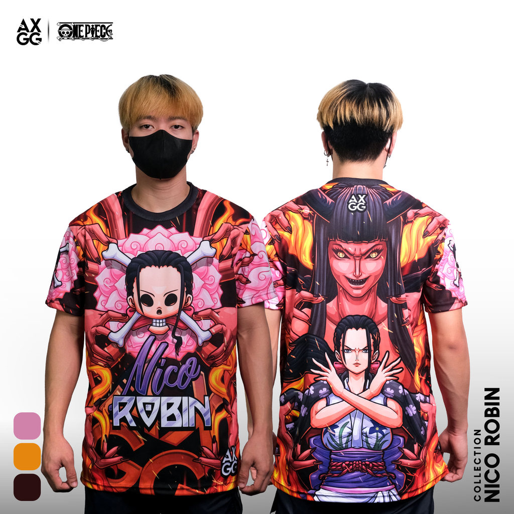 Axgg One Piece - Áo thun / tay dài Robin Anime