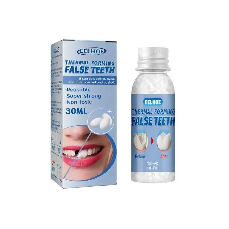 EELHOE Khuôn Nha Khoa Gel Răng Giả Tạm Thời Làm Đầy Sâu Răng Và Răng Đổ Răng Tạm Thời Làm Đầy Răng G