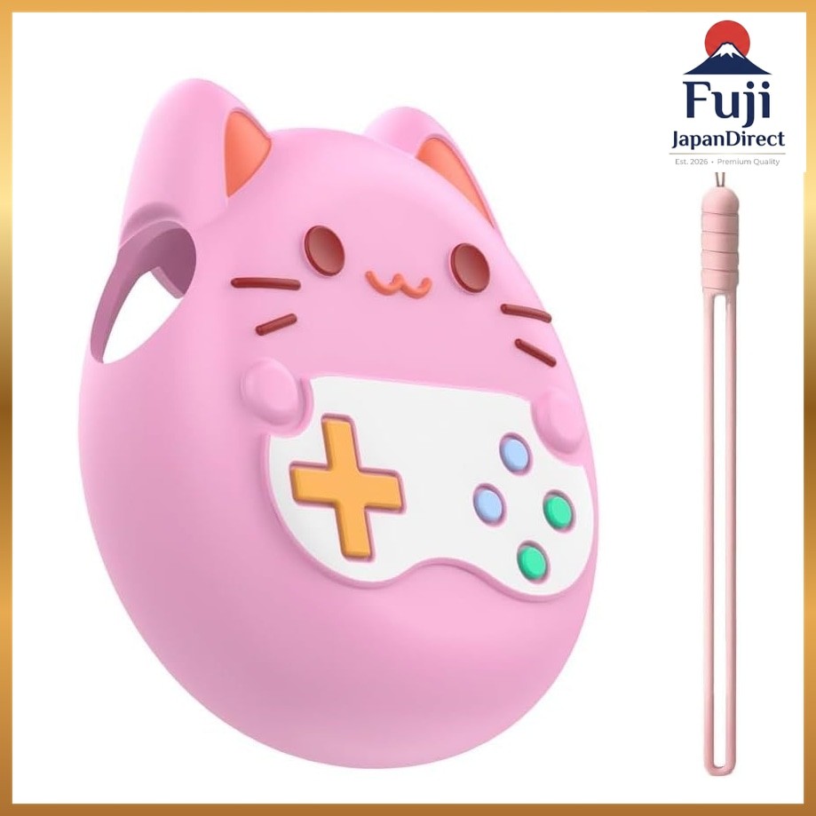 Compatible with Tamagotchi Paradise Case with Cover Wrist Strap Silicone Waterproof and Dustproof Li