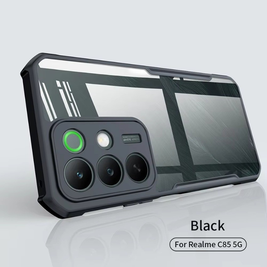 Ốp Lưng Acrylic Chống Sốc Cho Realme C85 Pro C75 C71 Note 70T GT 7 7T Giáp Không Khí Trong Suốt