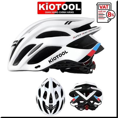 Nón Mũ Bảo Hiểm Xe Đạp KIOTOOL Chống Va Đập Dành Cho Nam Nữ Chất Liệu PC Siêu Nhẹ Thoáng Khí Bảo Vệ Đầu