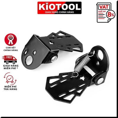 Giá để chân sau xe đạp Kiotool chịu tải gấp gọn bộ 2 chiếc