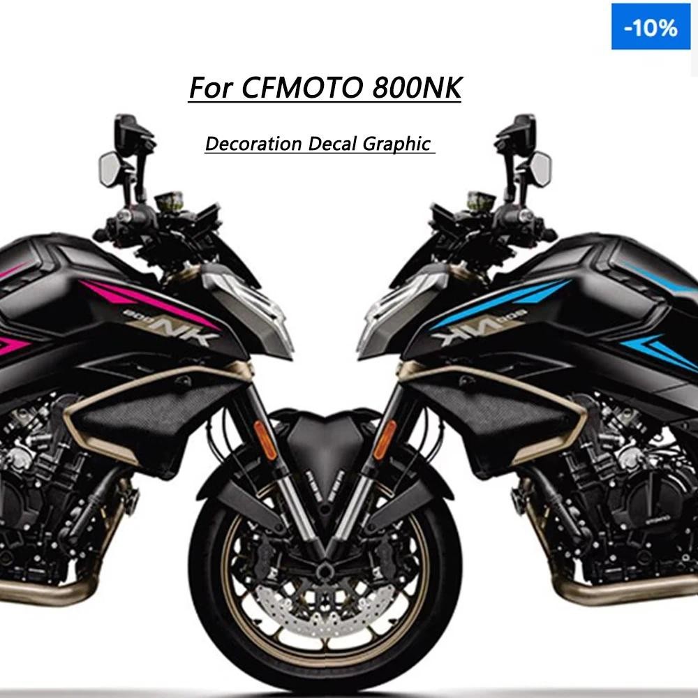 Cho CFMOTO 800NK NK800 2023 2024 NK 800 Xe Máy Thân Kéo Hoa Trang Trí Decal Đồ Họa Dán Bộ