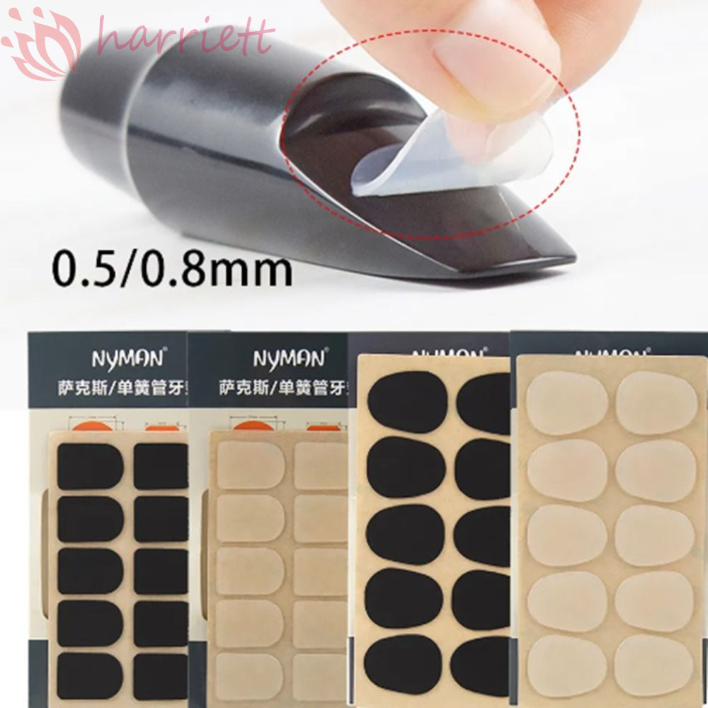 HUNIU Sax Miếng Dán Miệng, Miếng Dán Miệng Miếng Dán Tiêu Chuẩn Sax Miệng Đệm, Miếng Silicon Soprano