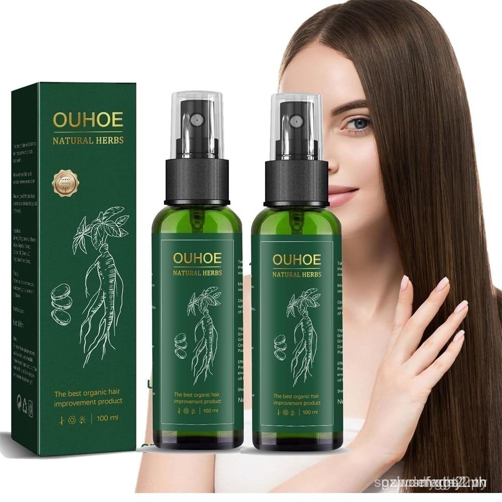 2 Xịt Tăng Trưởng Tóc Ouhoe, Dành Cho El Crecim Storage Del Cabello, Ouhoe Ginseng Hair Regrowth Ser