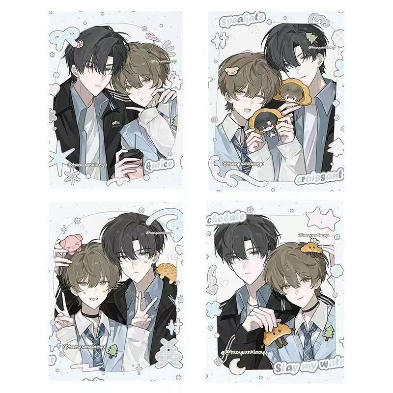 Phong Cách Mới Tù Nhân Yongye Hàng Hóa Photocard Tự In Gu Yun Chi Ấm 10cm Photocard Dày Tinh Tế Phot