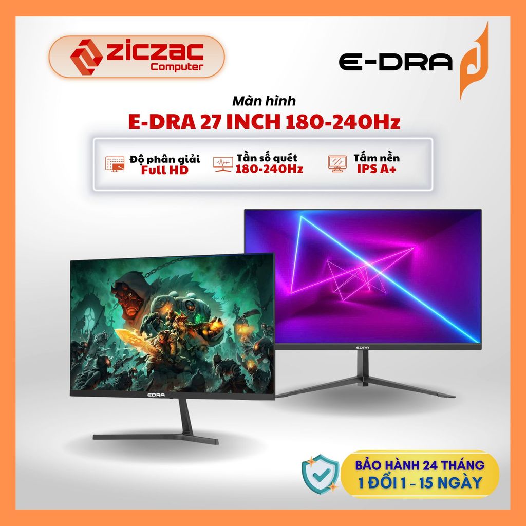 Màn hình Edra 27inch 180Hz - 240hz FHD IPS EGM27F180PVS | EGM27F220PVS - Chính hãng