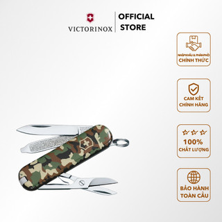 Dao xếp đa năng Classic SD Camouflage 58mm Victorinox Thụy Sĩ