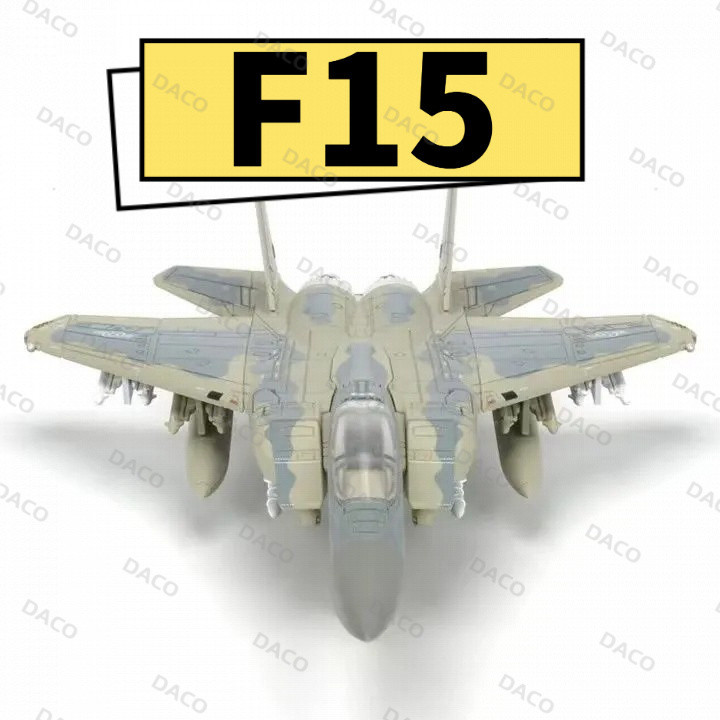 [F15 Eagle] Mẫu máy bay chiến đấu có độ chính xác cao 1: 72 F15 Máy bay chiến đấu không khí hạng nặn