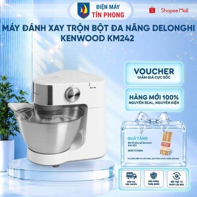 Máy đánh xay trộn bột đa năng Delonghi Kenwood KM242 - 4.3 lít - 900W - Bảo Hành 12 Tháng