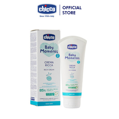 (KOC) Kem dưỡng ẩm chứa Omega và Vitamin E Chicco 0M+ 100ml