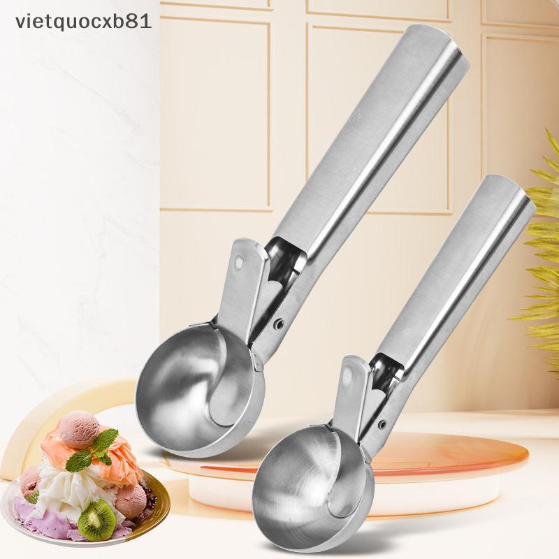 COD Ice Cream Scoops thép không gỉ Ice Cream Digger không dính trái cây Ice ball maker dưa hấu Ice C