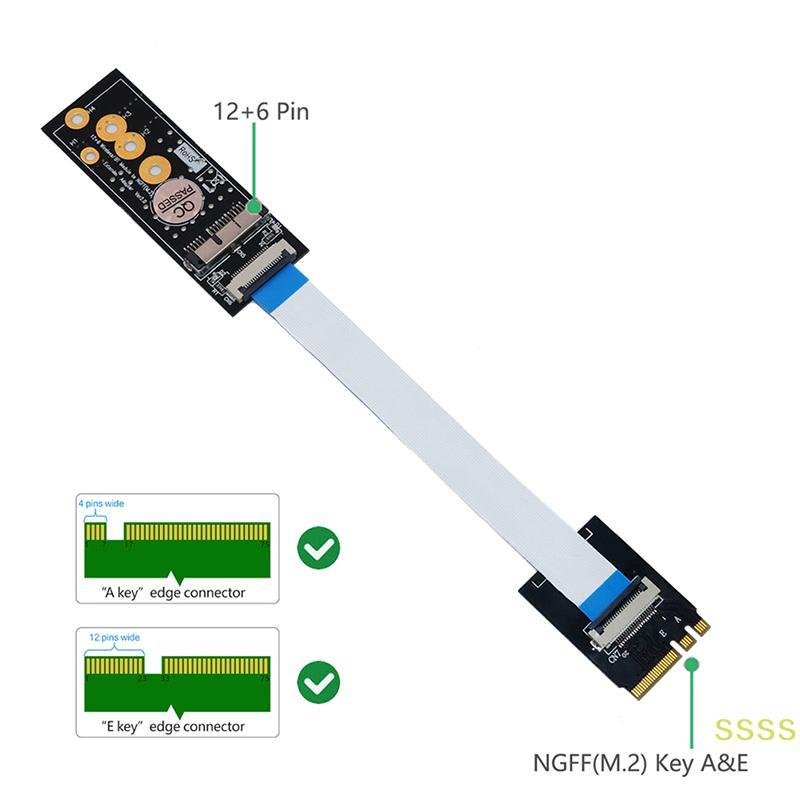 Chìa khóa chuyển đổi Wifi WSS M.2 A + E sang Wifi Card BCM94360CD BCM94331CD BCM94360CS2 mới