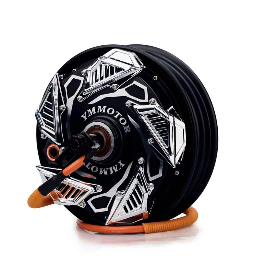 Động cơ Yuma 10 inch 2000W làm mát bằng nước 60V-72V cho xe máy điện