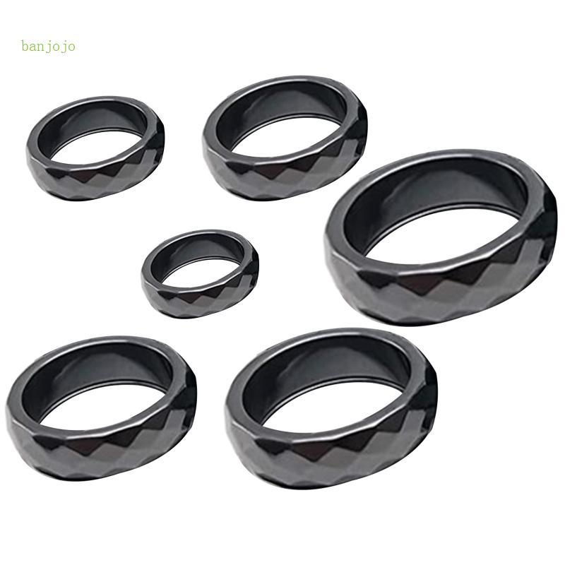 Banjojo Ban Nhạc Nhẫn Hấp Thụ Năng Lượng Âm Chữa Bệnh Nhẫn Dành Cho Nữ Tốt Cho Lo Âu