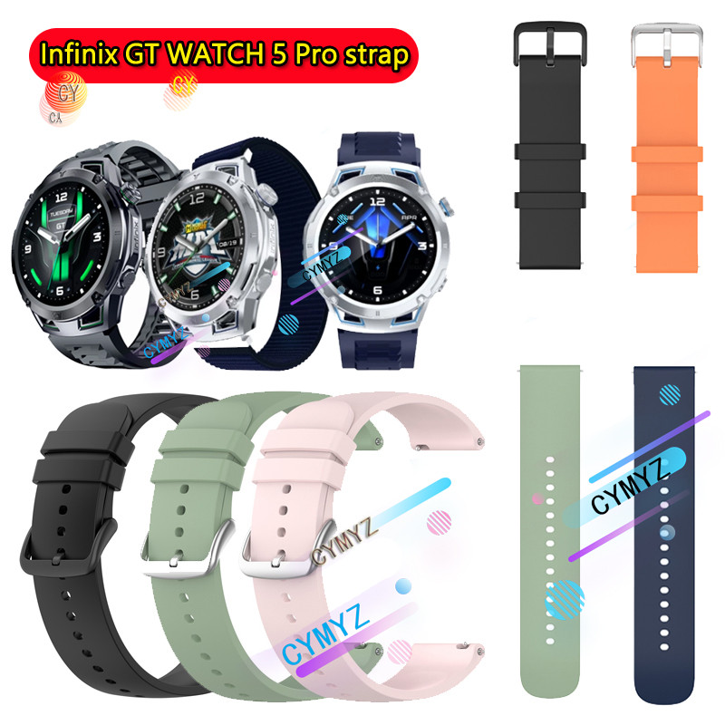 Infinix GT WATCH 5 Pro Dây đeo silicon Infinix GT 5 Pro Dây đeo thể thao