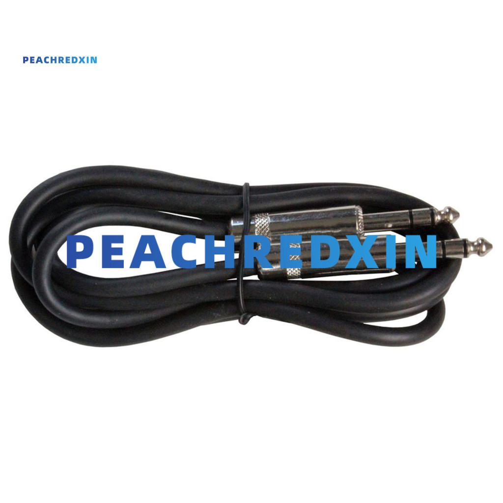 [♥Trái tim] 3ft TRS Stereo 1 / 4 inch đến 63mm Balanced Pro Audio Male to Male 16AWG Dây cáp