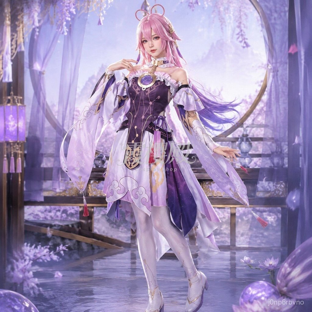 Trang phục cosplay Fu Xuan Honkai Star Rail thiết kế anime chuẩn game cao cấp