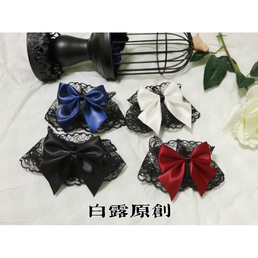 Gothic đậm Gothic Gothic Gothic Gothic Trang sức Nơ Ren Tay áo Gothic