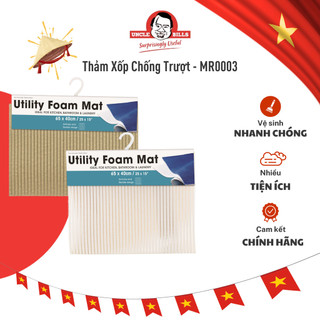 Thảm xốp chống trượt kẻ sọc uncle bills mr0003 40 x 65cm