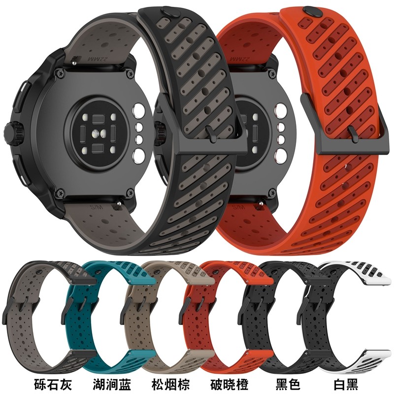 Thích hợp cho dây đeo silicon Suunto Race2 Cùng phong cách 22MM Dây đeo Suunto RACE2 đa năng
