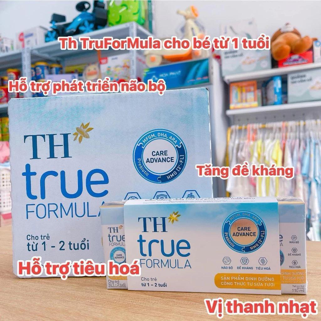 Combo 2 Thùng Sữa tươi công thức TH True Milk Formula 110ml thùng/24 hộp Date luôn mới -