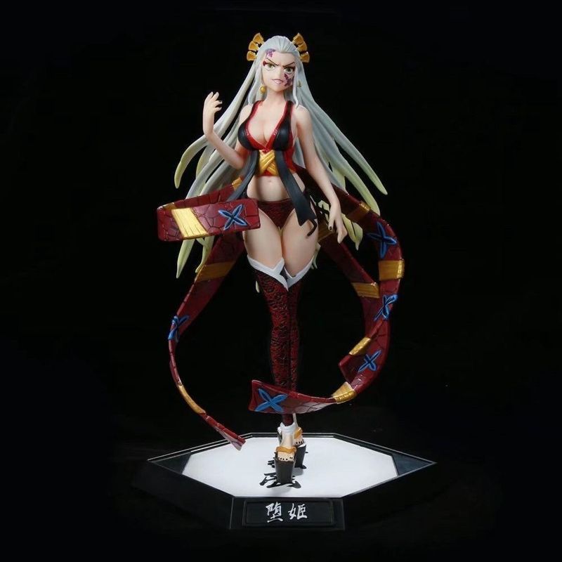 Demon Slayer 's Blade GK Fallen Ji Ji Kuni Yuan Yiqi Nest Luyện ngục Kyojuro Hình cỡ lớn Sao chép Tư