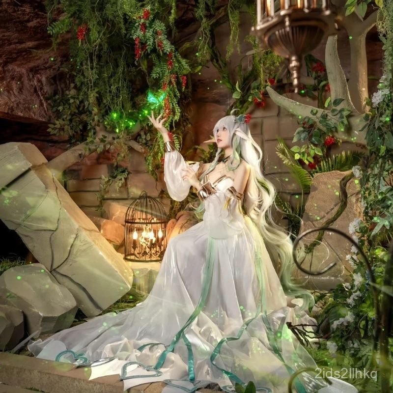 Trang phục cosplay Thảo Thần Nahida Genshin Impact full set đồ diễn anime sắc nét