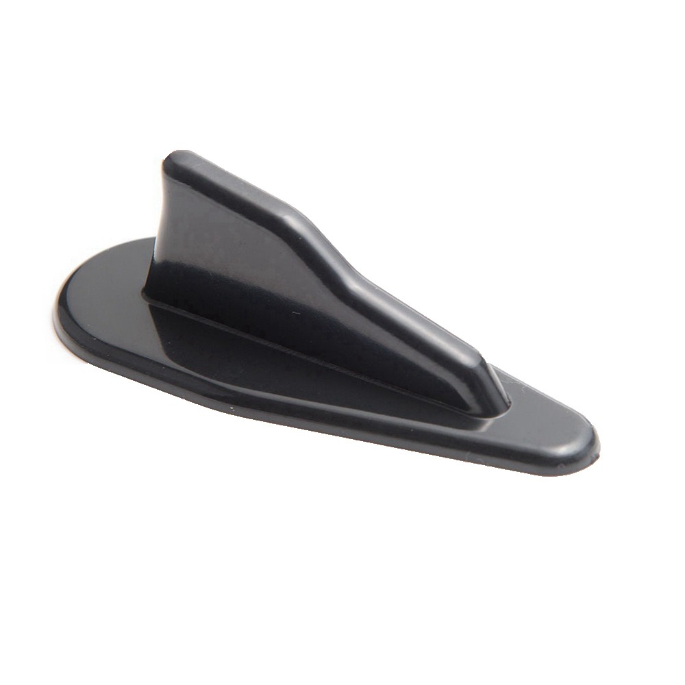Premium-EVO Black Fiber Style Shark Fin Roof Spoiler-Phụ kiện ngoại thất ô tô đa năng, trang trí mái